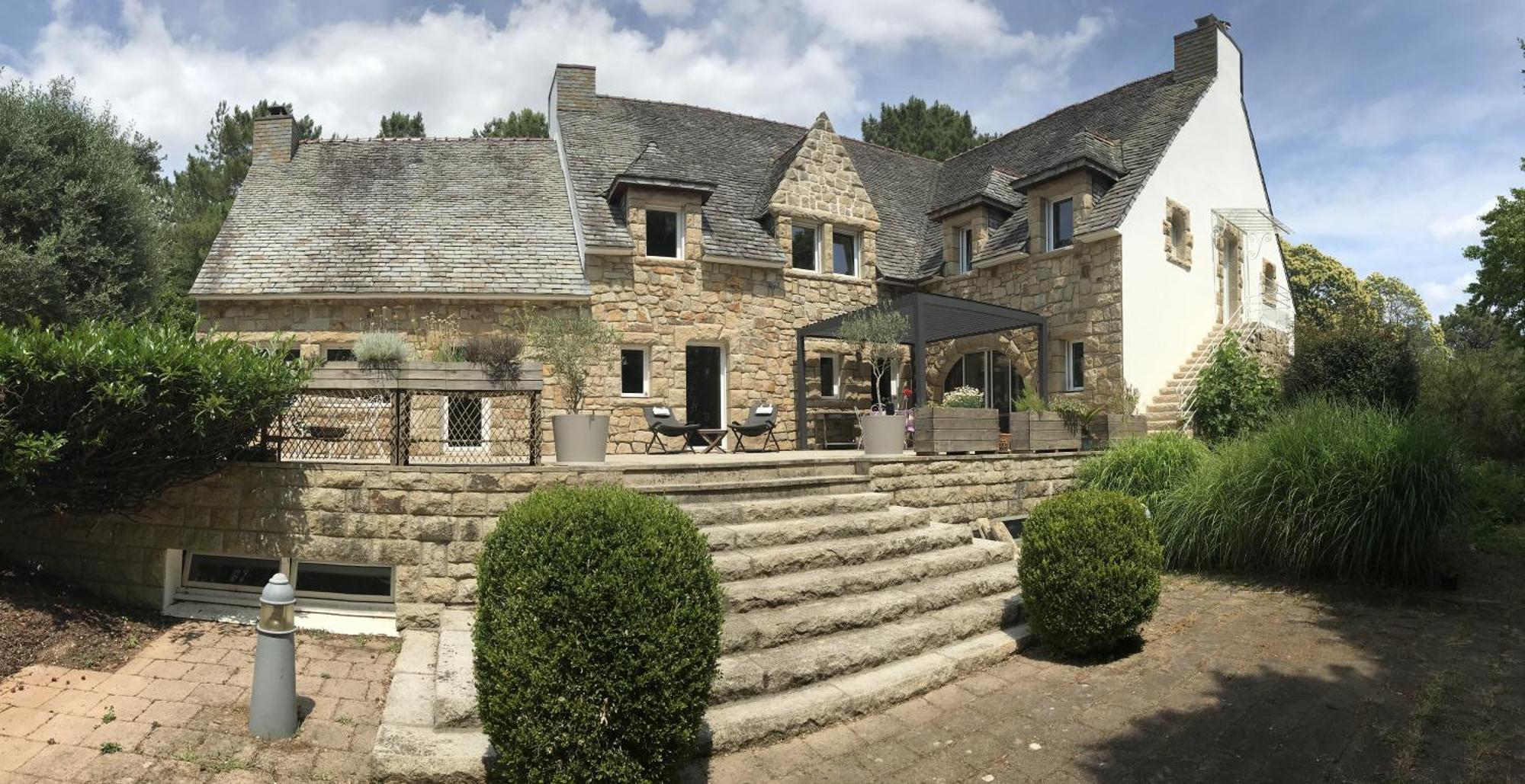 Le Pas Du Faon Bed & Breakfast Caudan Bagian luar foto