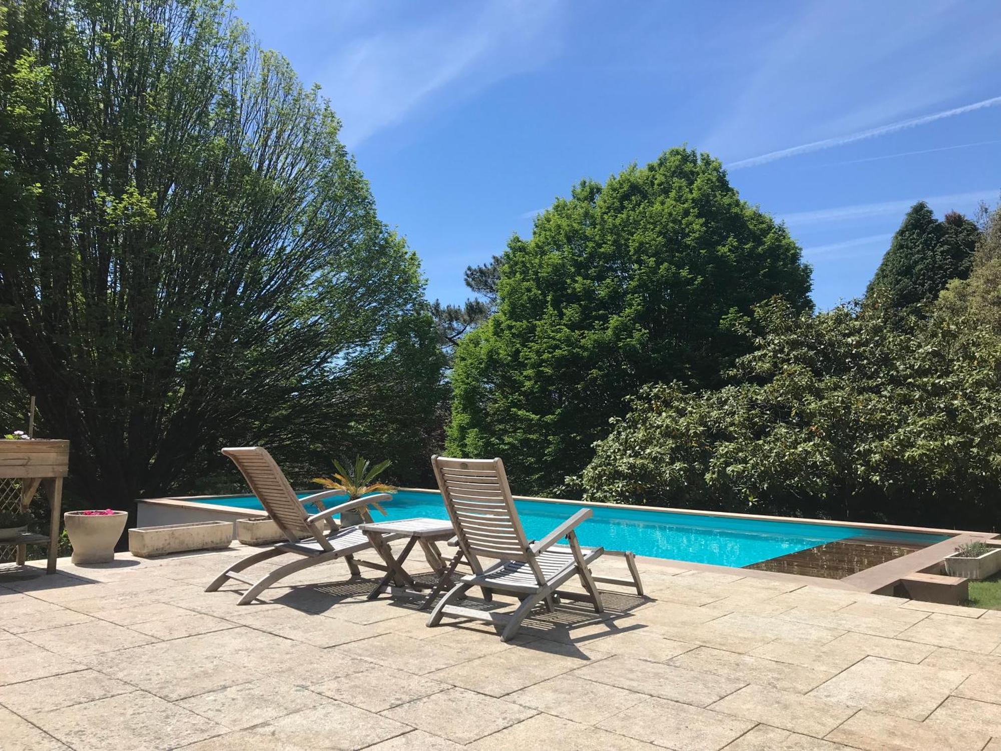 Le Pas Du Faon Bed & Breakfast Caudan Bagian luar foto